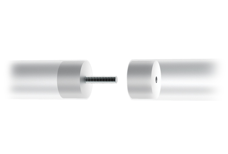 Solid Aluminum Threaded Bushings